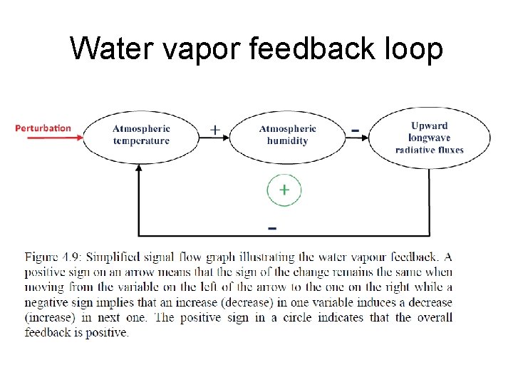 Water vapor feedback loop 