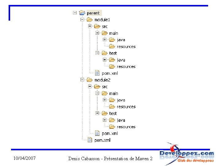 10/04/2007 Denis Cabasson - Présentation de Maven 2 