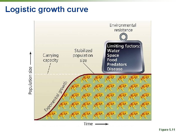 Logistic growth curve Figure 5. 11 