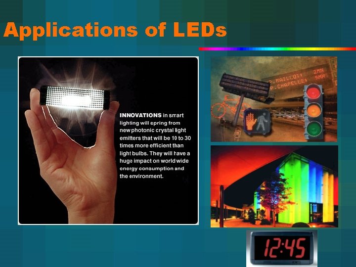 Applications of LEDs 
