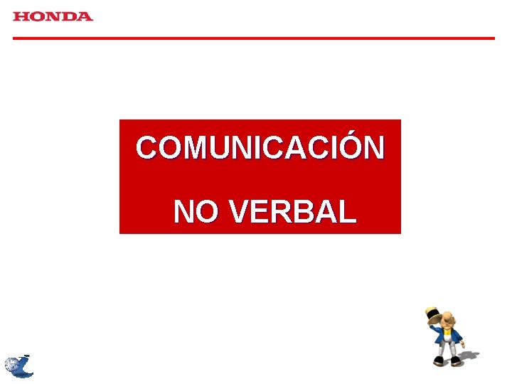 COMUNICACIÓN NO VERBAL 