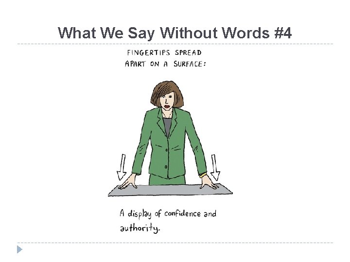 What We Say Without Words #4 