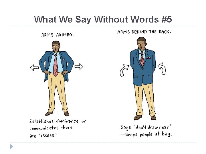 What We Say Without Words #5 