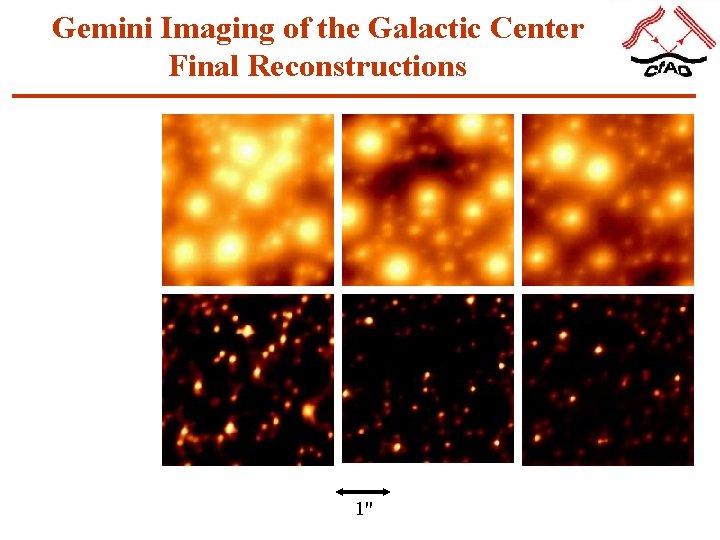 Gemini Imaging of the Galactic Center Final Reconstructions 1" 