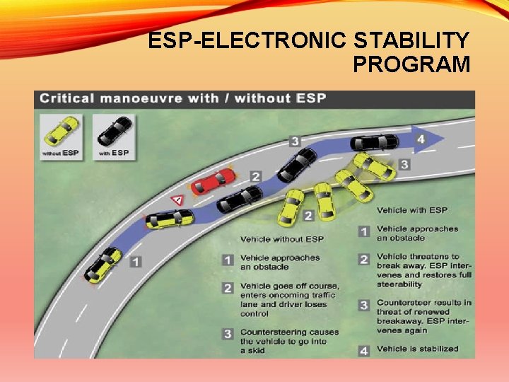 ESP-ELECTRONIC STABILITY PROGRAM 