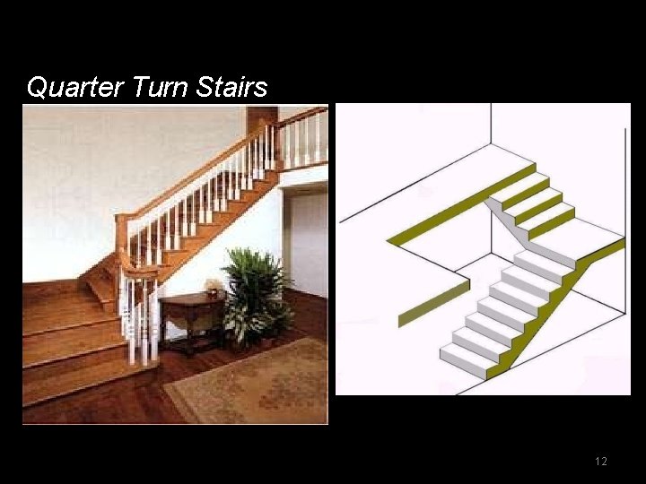 Quarter Turn Stairs 12 