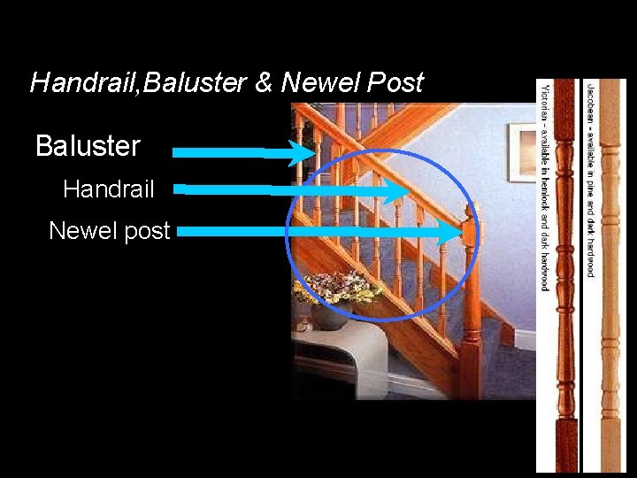 Handrail, Baluster & Newel Post Baluster Handrail Newel post 24 