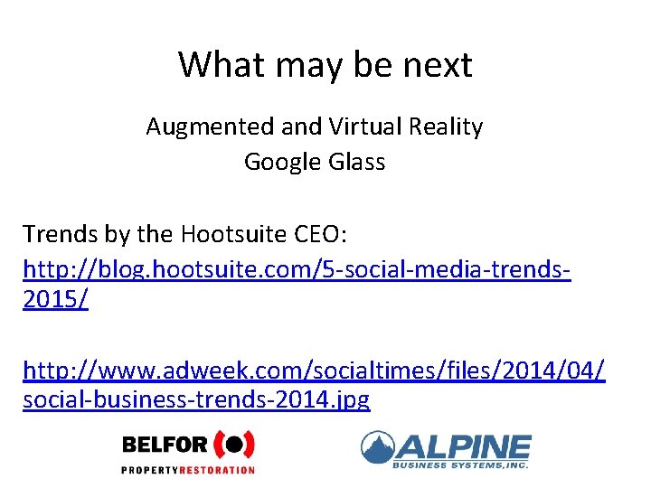 What may be next Augmented and Virtual Reality Google Glass Trends by the Hootsuite