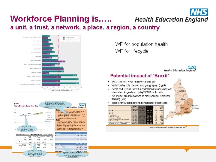 Workforce Planning is…. . a unit, a trust, a network, a place, a region,