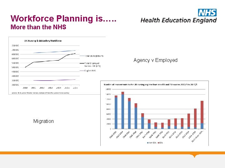 Workforce Planning is…. . More than the NHS Agency v Employed Migration 
