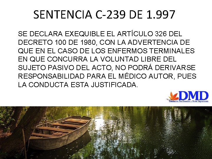 SENTENCIA C-239 DE 1. 997 SE DECLARA EXEQUIBLE EL ARTÍCULO 326 DEL DECRETO 100