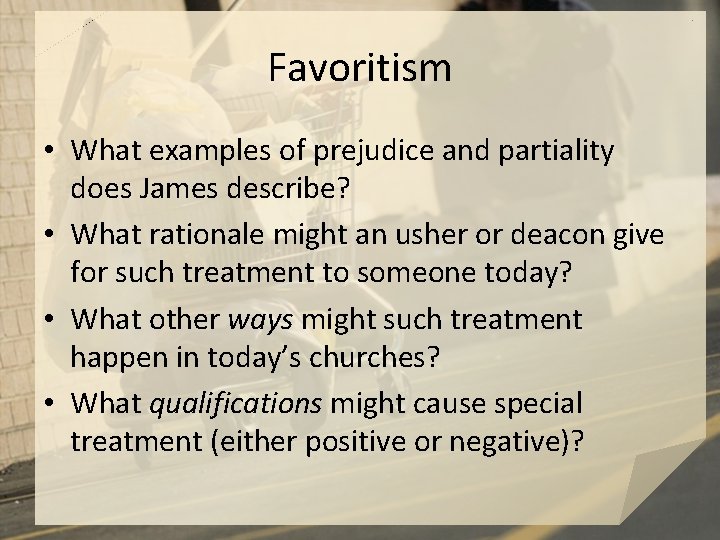 The Pressure of Partiality September 15 Think About