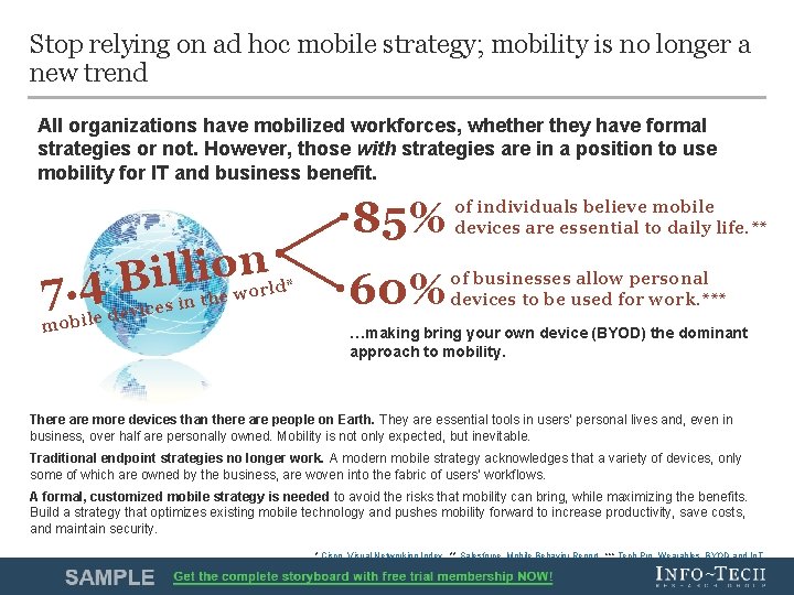 Stop relying on ad hoc mobile strategy; mobility is no longer a new trend