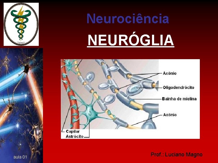 Neurociência NEURÓGLIA aula 01 Prof. : Luciano Magno 