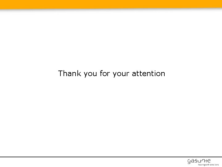 Thank you for your attention 