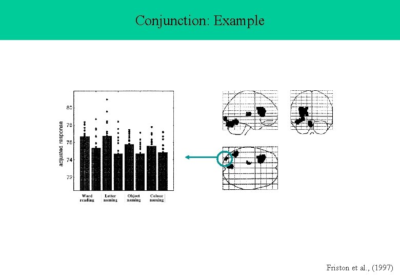 Conjunction: Example Friston et al. , (1997) 