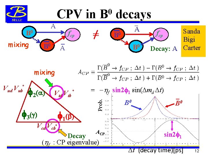 A B 0 mixing CPV in B 0 decays _ fcp A B 0