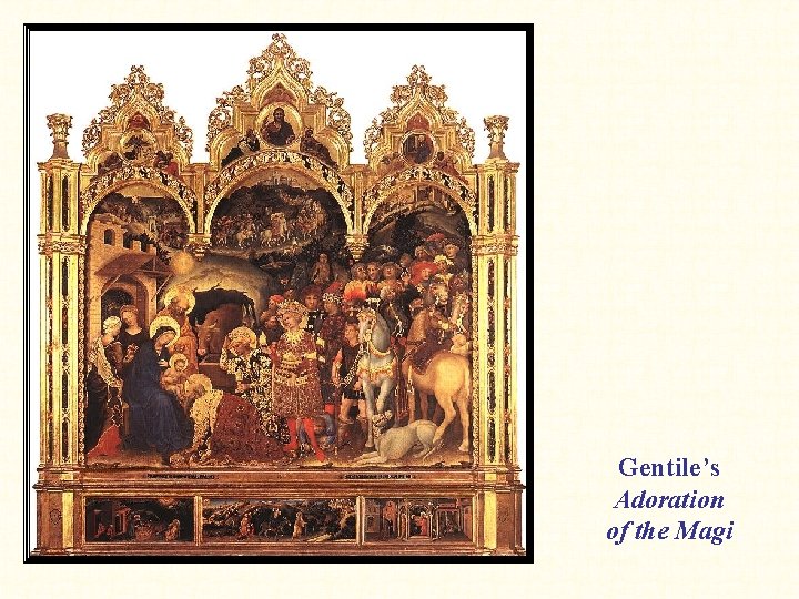 Gentile’s Adoration of the Magi 