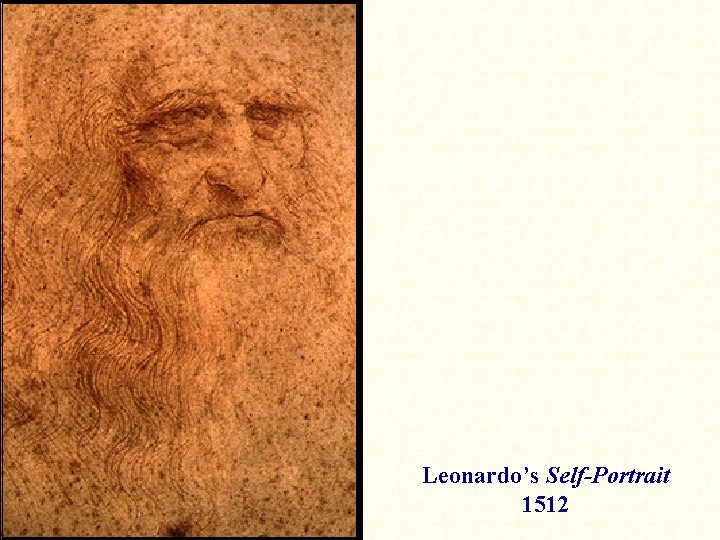 Leonardo’s Self-Portrait 1512 