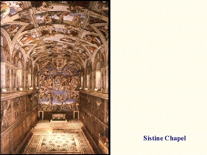 Sistine Chapel 