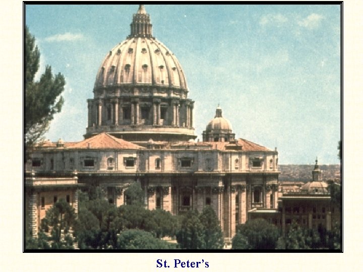 St. Peter’s 