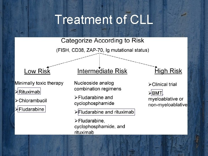 Treatment of CLL 