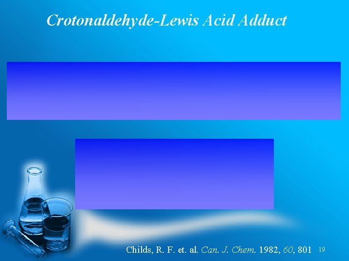 Crotonaldehyde-Lewis Acid Adduct Childs, R. F. et. al. Can. J. Chem. 1982, 60, 801