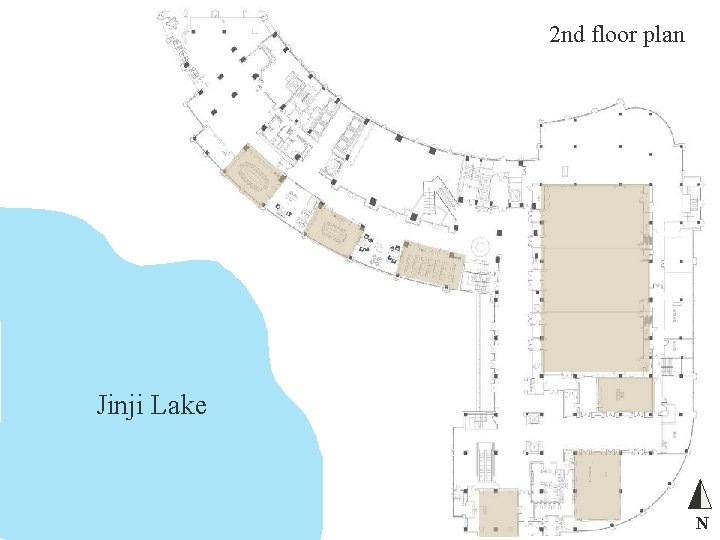2 nd floor plan Jinji Lake N 