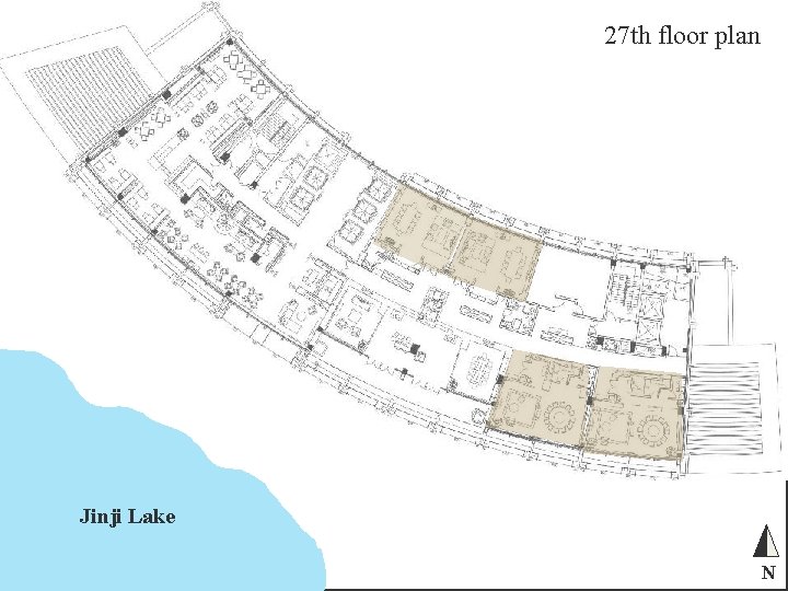 27 th floor plan Jinji Lake N 
