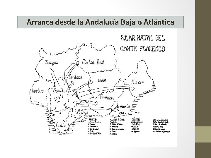 Arranca desde la Andalucía Baja o Atlántica 