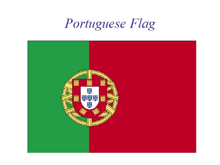 Portuguese Flag 