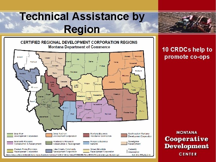 Technical Assistance by Region 10 CRDCs help to promote co-ops 