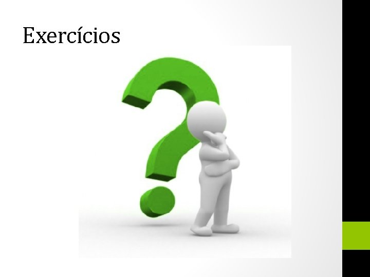 Exercícios 