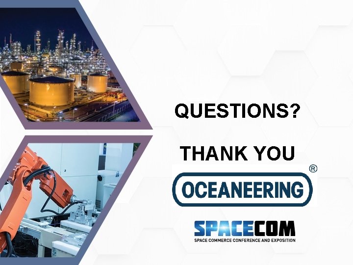 QUESTIONS? THANK YOU 