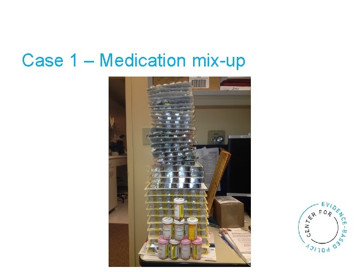 Case 1 – Medication mix-up 