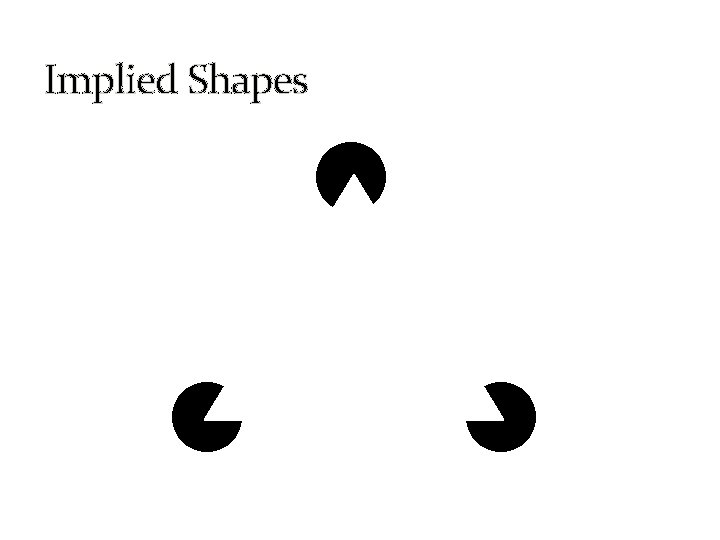 Implied Shapes 