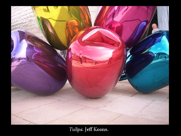Tulips. Jeff Koons. 
