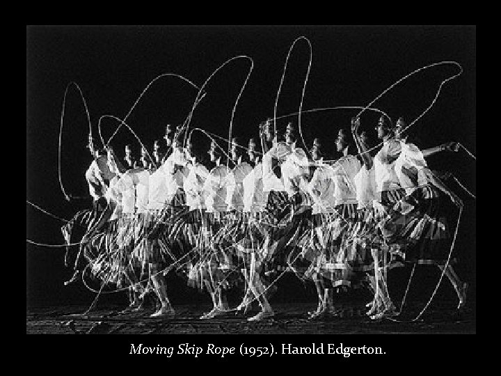 Moving Skip Rope (1952). Harold Edgerton. 