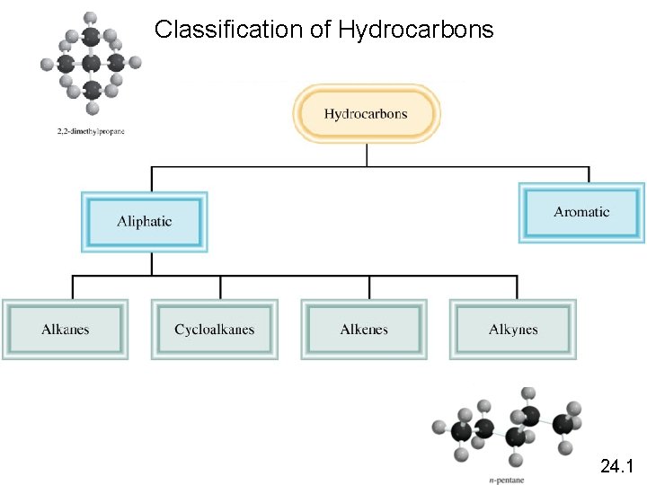Classification of Hydrocarbons 24. 1 Classification of Hydrocarbons 24. 1