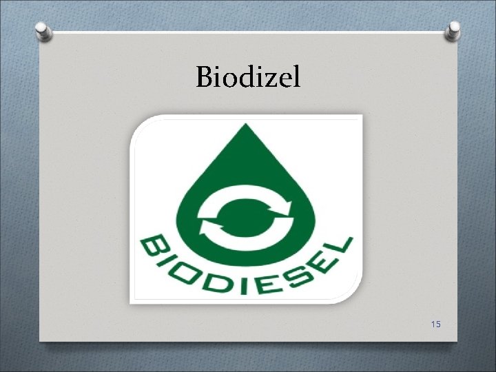 Biodizel 15 