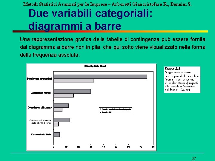 Metodi Statistici Avanzati per le Imprese – Arboretti Giancristofaro R. , Bonnini S. Due