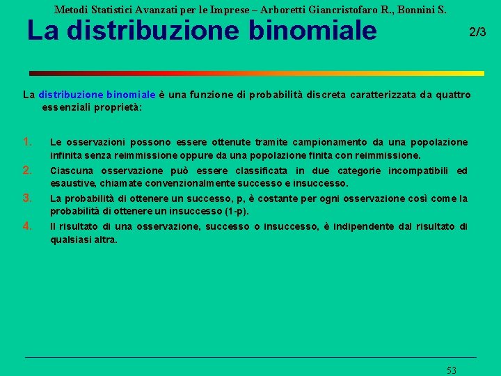 Metodi Statistici Avanzati per le Imprese – Arboretti Giancristofaro R. , Bonnini S. La