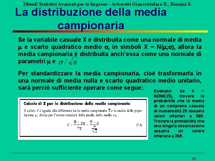 Metodi Statistici Avanzati per le Imprese – Arboretti Giancristofaro R. , Bonnini S. La