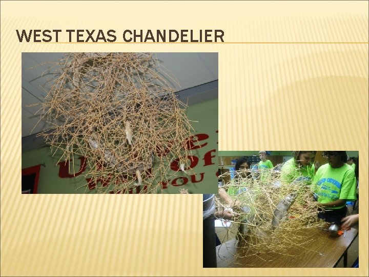 WEST TEXAS CHANDELIER 