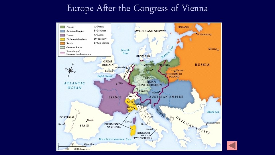 Europe After the Congress of Vienna 