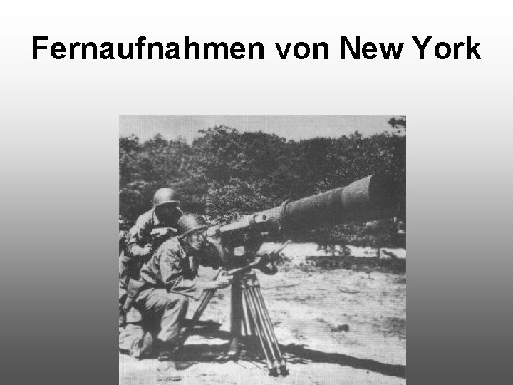 Fernaufnahmen von New York 