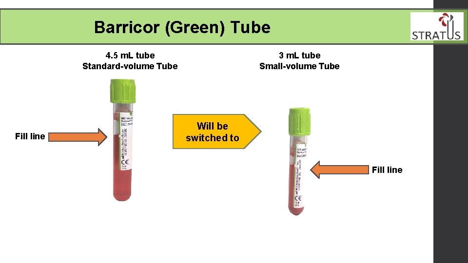  Barricor (Green) Tube 3 m. L tube Small-volume Tube 4. 5 m. L