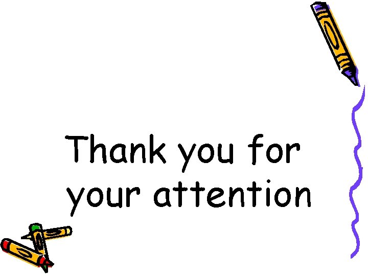 Thank you for your attention 