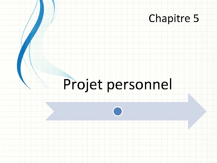 Chapitre 5 Projet personnel 
