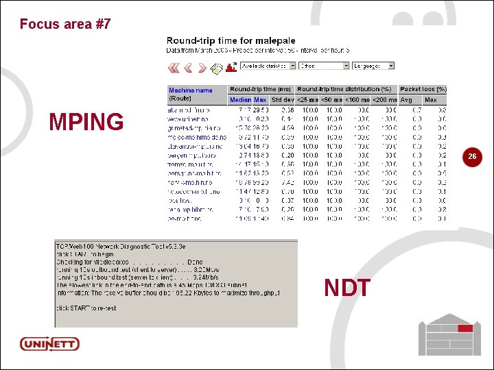 Focus area #7 MPING 26 NDT 